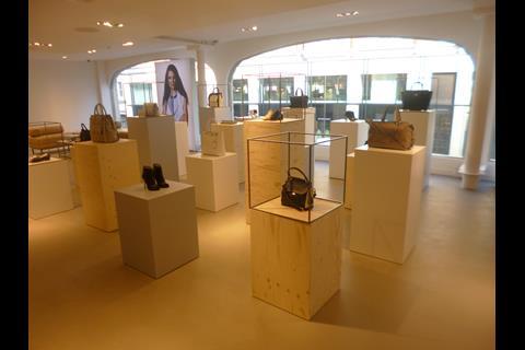 First floor accessories area in Karen Millen's Brompton Road